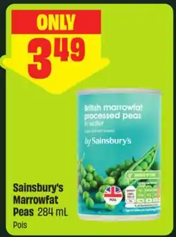 FreshCo Sainsbury's Marrowfat Peas offer