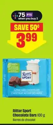 FreshCo Ritter Sport Chocolate Bars offer