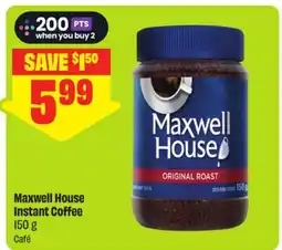 FreshCo Maxwell House Instant Coffee offer