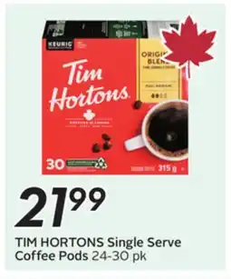 Sobeys Single Serve Coffee Pods offer