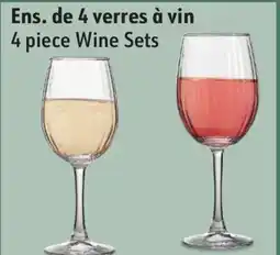 Sushi Shop 4 piece Wine Sets offer