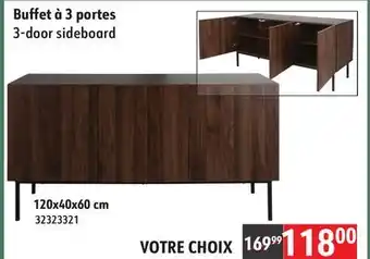 Sushi Shop 3-door sideboard offer