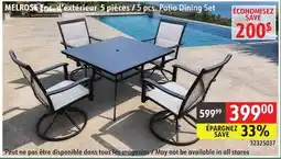 Sushi Shop 5 pcs. Patio Dining Set offer