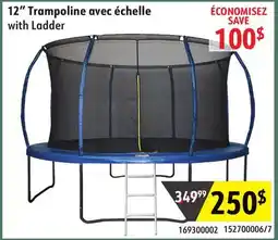 Sushi Shop 12 Trampoline with Ladder offer