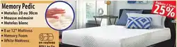 Sushi Shop Memory Pedic 8 or 12 Mattress offer