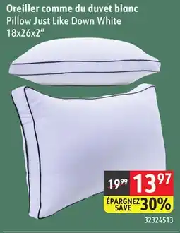Sushi Shop Pillow Just Like Down White offer