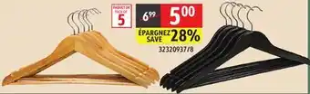 Sushi Shop 5 Pcs Wooden Hanger Sets offer