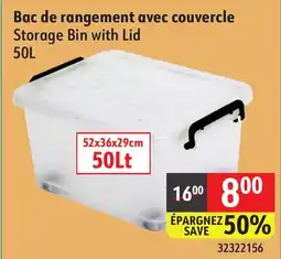 Sushi Shop Storage Bin with Lid offer