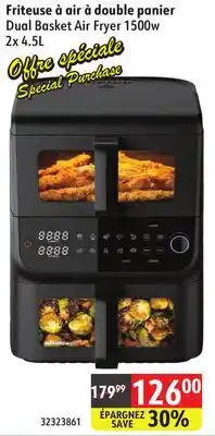 Sushi Shop Dual Basket Air Fryer 1500w offer