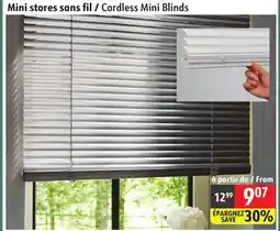 Sushi Shop Cordless Mini Blinds, Gris offer