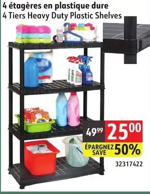 Sushi Shop 4 Tiers Heavy Duty Plastic Shelves offer