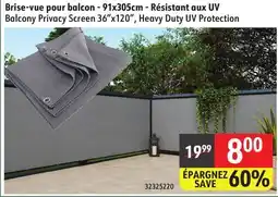 Sushi Shop Balcony Privacy Screen 36x120, Heavy Duty UV Protection offer