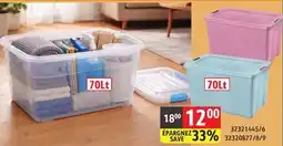 Sushi Shop SELECTION OF STORAGE BIN WITH LID AND LATCHING BUCKETS offer