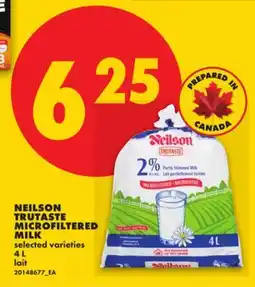 No Frills NEILSON TRUTASTE MICROFILTERED MILK offer