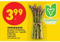 No Frills ASPARAGUS offer