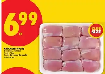 No Frills CHICKEN THIGHS offer
