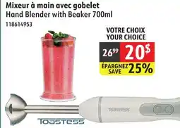 Sushi Shop Toastess Hand Blender with Beaker offer