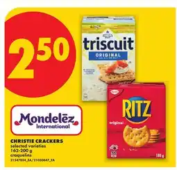 No Frills CHRISTIE CRACKERS offer