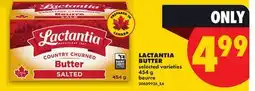 No Frills LACTANTIA BUTTER offer