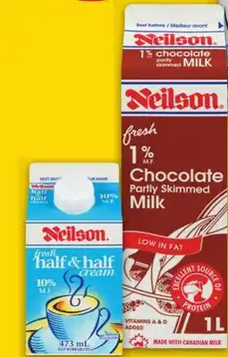 No Frills NEILSON FLAVOURED MILK, 1 L or CREAM 5/10%, 473 mL offer