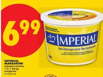 No Frills IMPERIAL MARGARINE, 1.2/1 offer