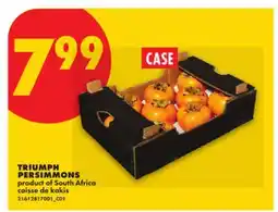 No Frills TRIUMPH PERSIMMONS, CASE offer