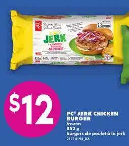 No Frills PC JERK CHICKEN BURGER offer