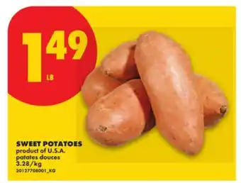 No Frills SWEET POTATOES offer