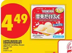 No Frills LOTTE MOCHI ICE CONFECTIONARY, 270 g/mL offer
