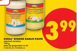No Frills SURAJ GINGER GARLIC PASTE offer