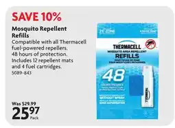 Home Hardware Mosquito Repellent Refills offer