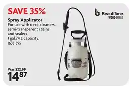 Home Hardware Spray Applicator offer