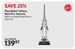 Home Hardware FloorMate Deluxe Wet/Dry Vacuum offer