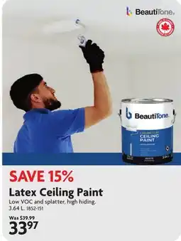 Home Hardware Latex Ceiling Paint offer