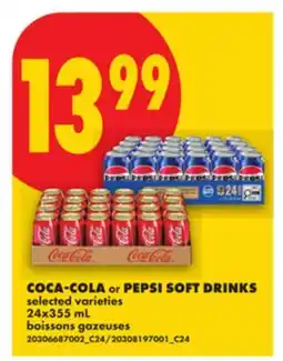 No Frills COCA-COLA OR PEPSI SOFT DRINKS offer