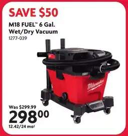 Home Hardware M18 FUEL 6 Gal. Wet/Dry Vacuum offer