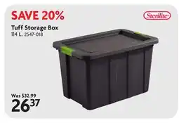 Home Hardware Tuff Storage Box offer