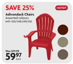 Home Hardware Adirondack Chairs offer