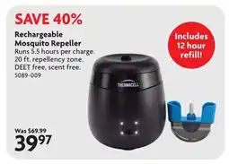 Home Hardware Rechargeable Mosquito Repeller offer