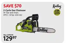 Home Hardware 2-Cycle Gas Chainsaw offer