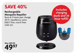 Home Hardware Rechargeable Mosquito Repeller offer