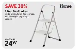 Home Hardware 2 Step Steel Ladder offer
