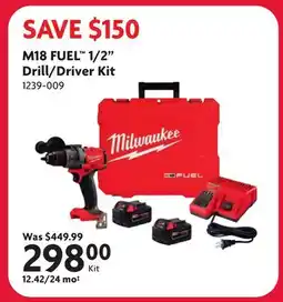 Home Hardware M18 FUEL 1/2 Drill/Driver Kit offer