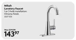 Home Hardware Mikah Lavatory Faucet offer