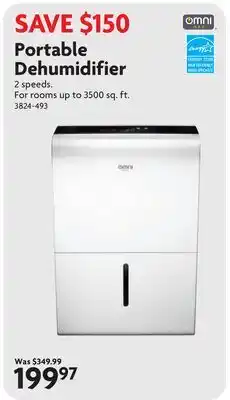 Home Hardware Portable Dehumidifier offer