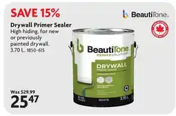 Home Hardware Drywall Primer Sealer offer