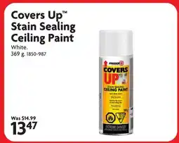 Home Hardware Covers Up Stain Sealing Ceiling Paint offer
