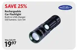 Home Hardware Rechargeable Car Flashlight offer