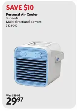 Home Hardware Personal Air Cooler offer