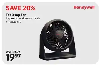 Home Hardware Tabletop Fan offer